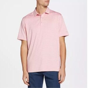 Walter Hagen Performance 11 Classic Striped Polo Size Large Mens